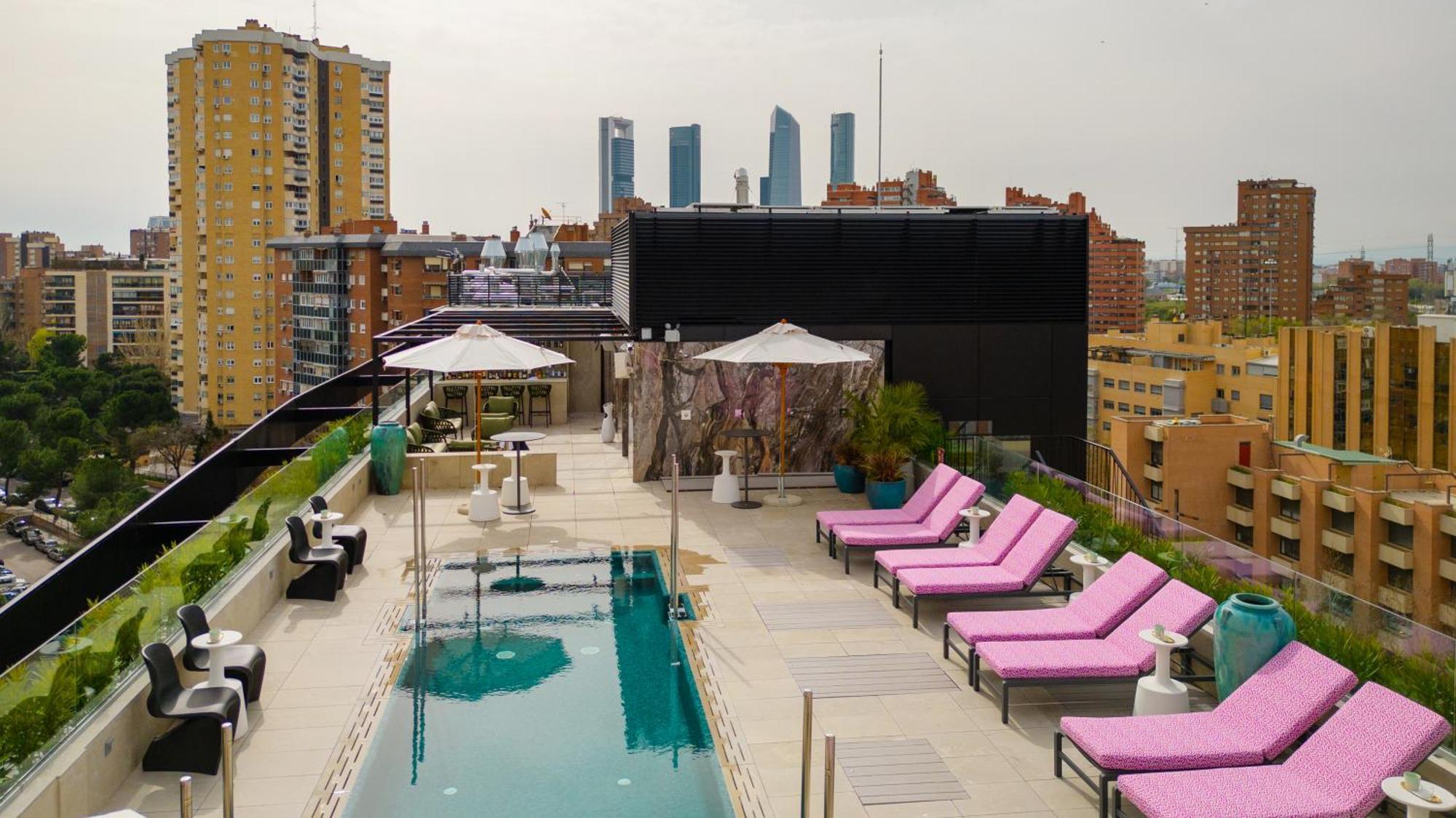 Hotel Pinar Plaza Madrid Exteriör bild