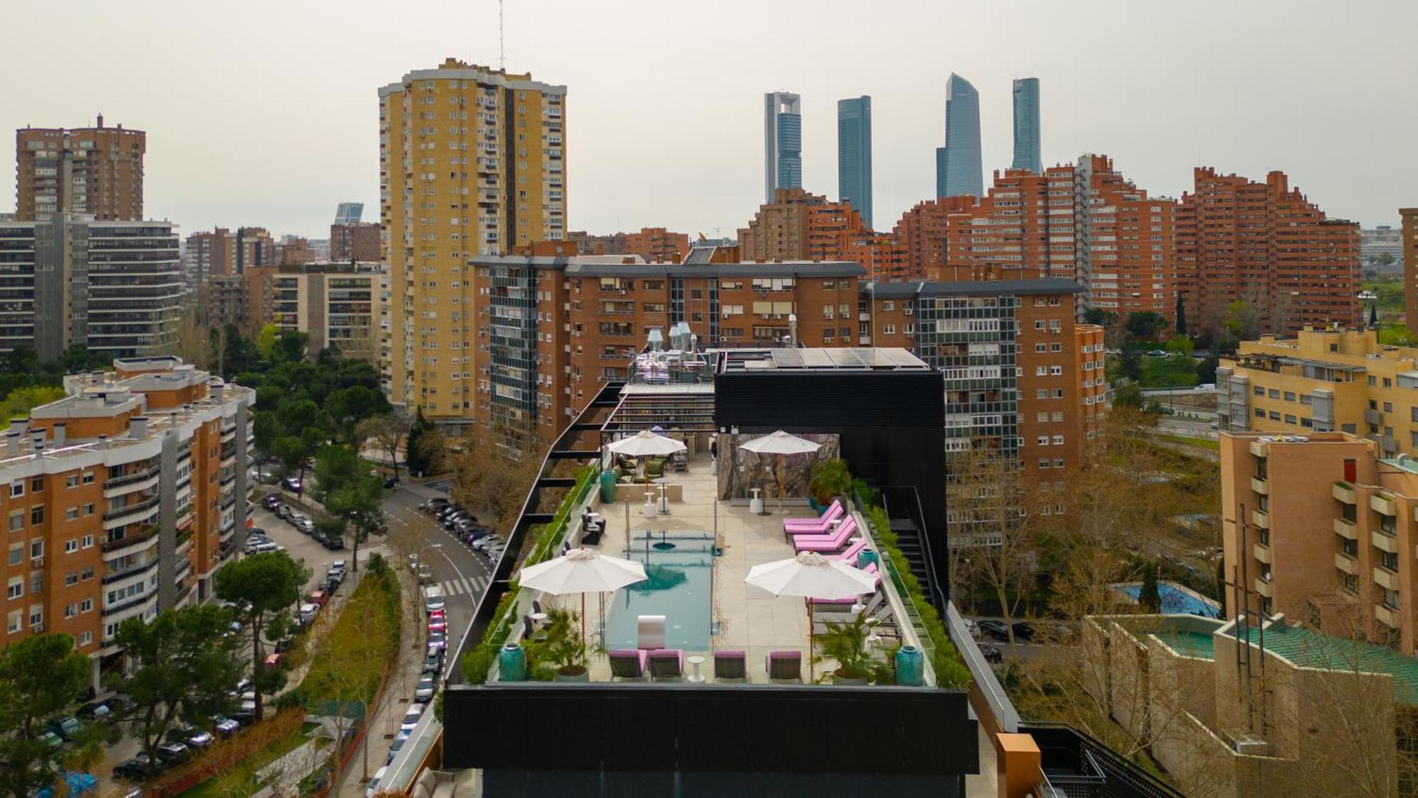 Hotel Pinar Plaza Madrid Exteriör bild