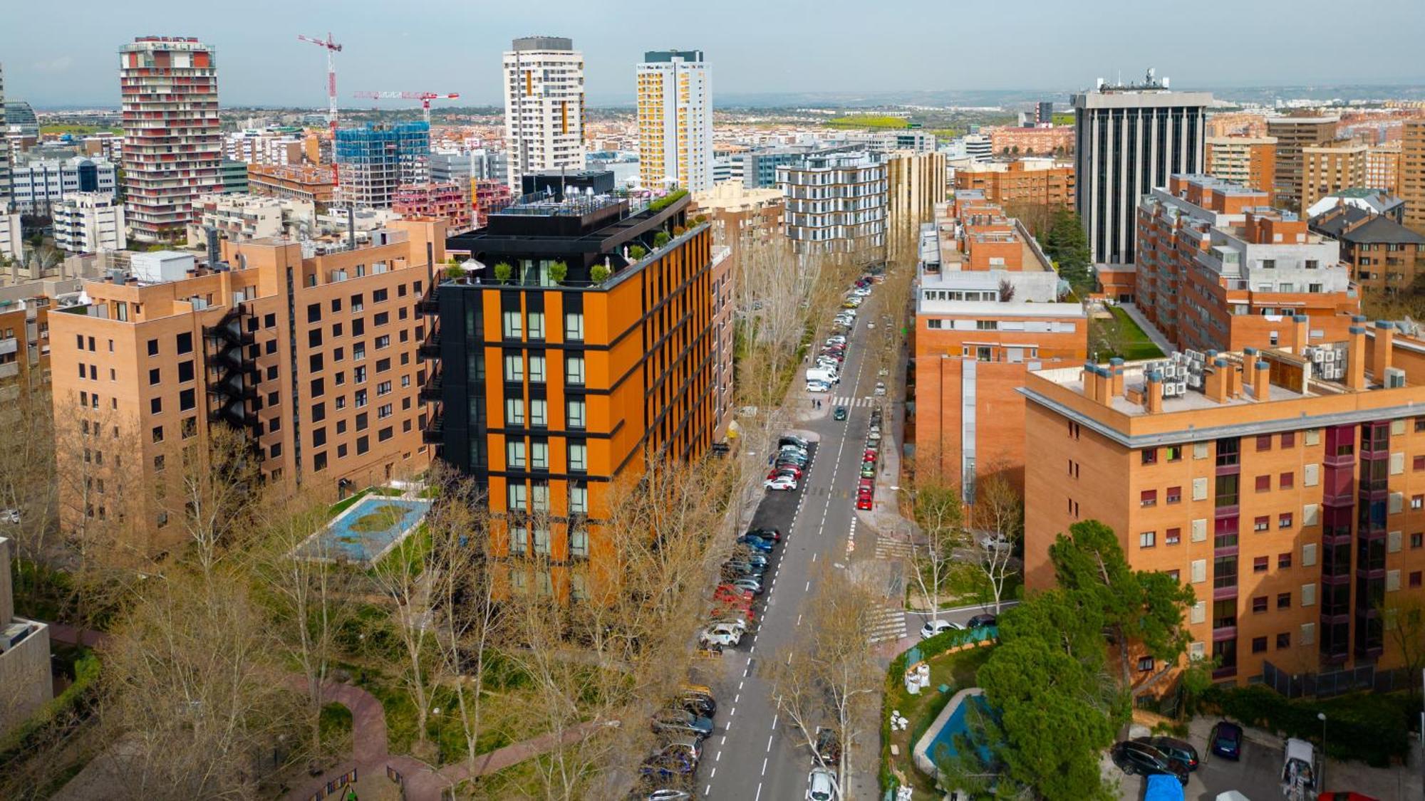 Hotel Pinar Plaza Madrid Exteriör bild